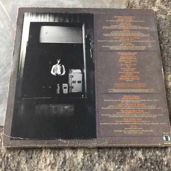Jackson Brown vinyl Record - Picture 2 of 3